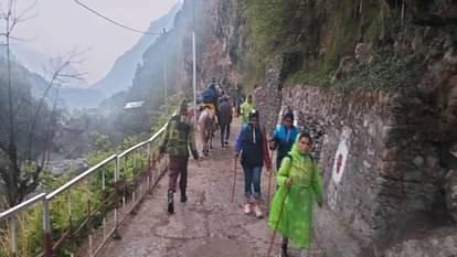 Chardham Yatra: Weather alert… Instructions to stop passengers at safe places in case of heavy rain