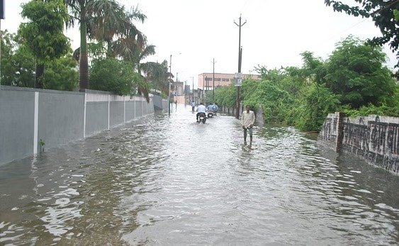 More than three hundred places in the state are sensitive to floods and waterlogging