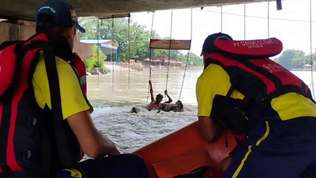 UP’s Kanwariya swept away in Ganga in Haridwar, rescued by SDRF