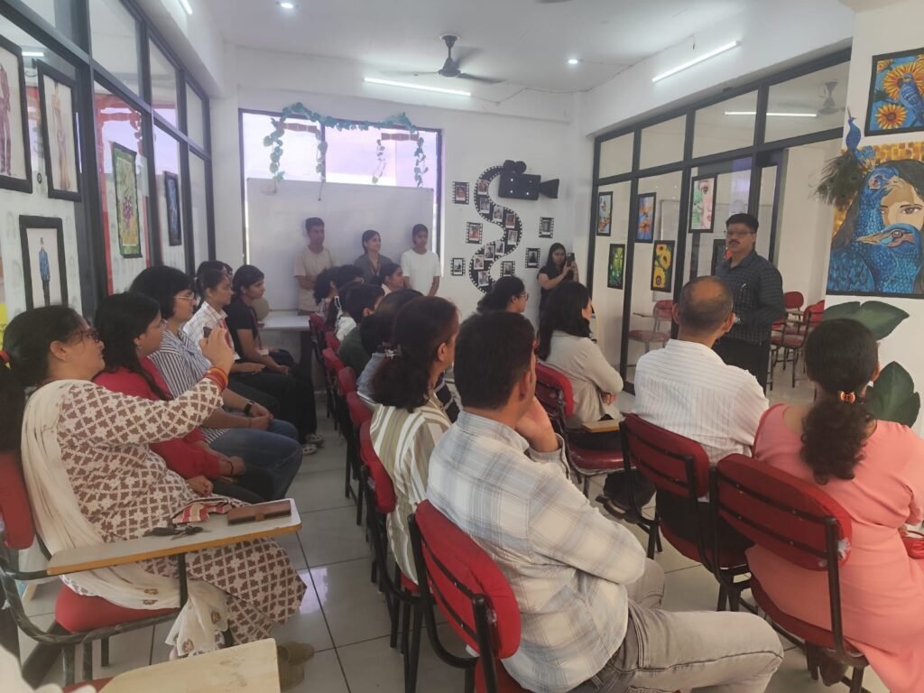 Exhibition of students’ creativity at BRDS Dehradun