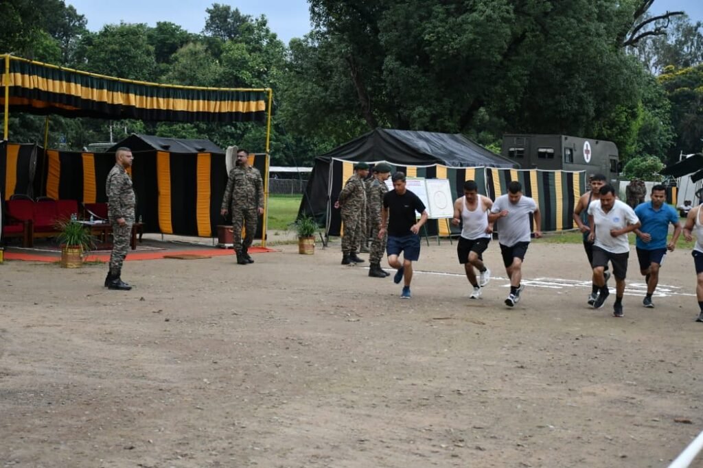 Recruitment Rally commenced by 127 Infantry Battalion (Territorial Army), ECO Garhwal Rifles at Garhi Cantt, Dehradun