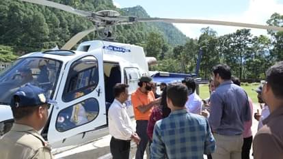Rudraprayag disaster: Relief material is being delivered to the affected areas by helicopter, rain has caused massive destruction
