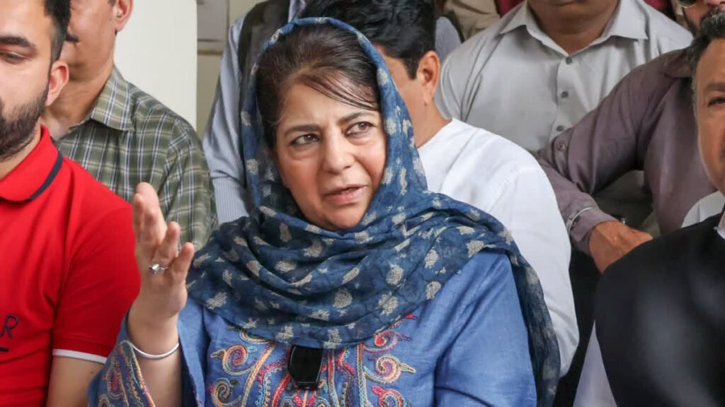 Mehbooba Mufti expresses sympathy for Yasin Malik, writes to Home Minister