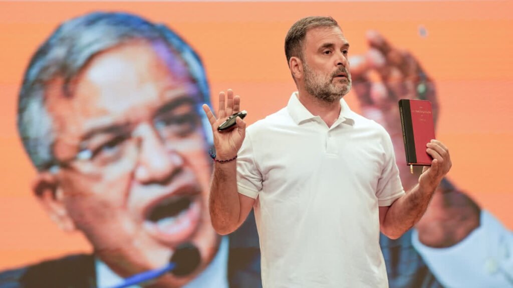 “Unemployment in the country is directly linked to vote theft,” Rahul Gandhi attacks the Centre