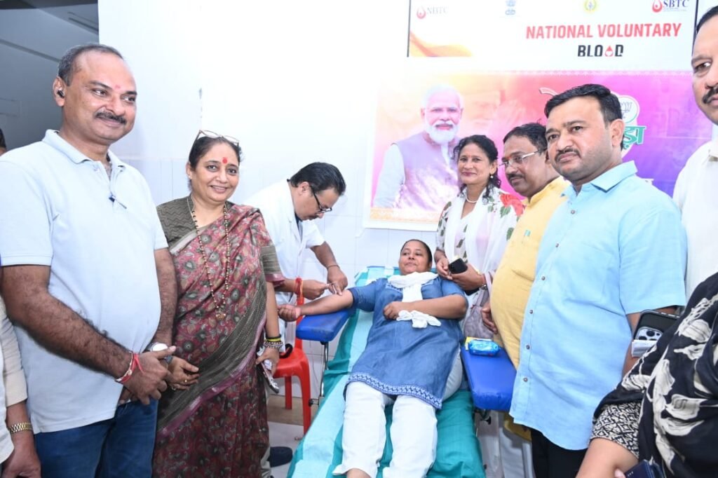 The Speaker of the Legislative Assembly celebrated the birthday of Prime Minister Narendra Modi as Seva Pakhwada