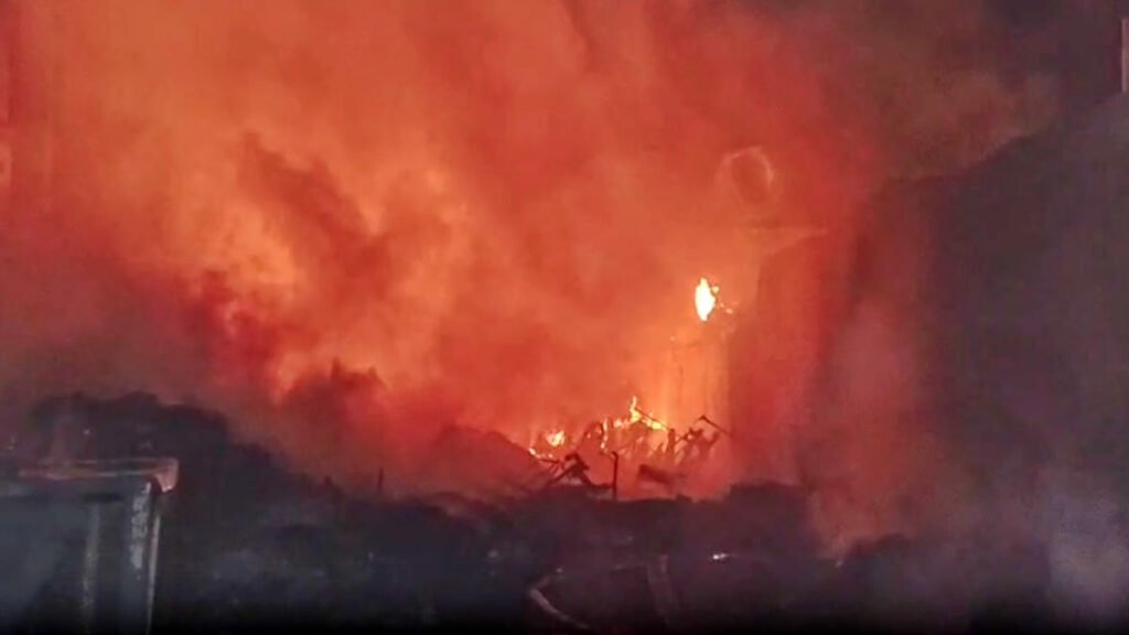 Tragic Delhi Fire Claims Lives of Family of Three, Including 2-Year-Old Child