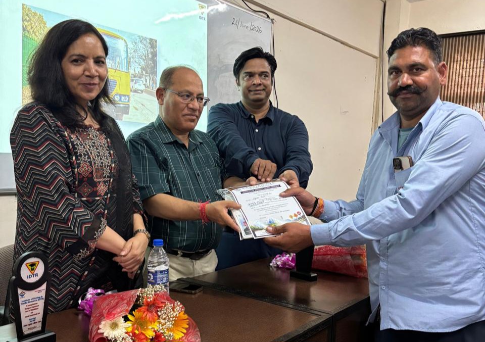 Dehradun: Road safety training organized for school bus drivers and conductors