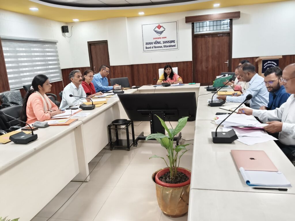 The Revenue Police and Land Records Survey Institute, Almora, will undergo strengthening and modernization
