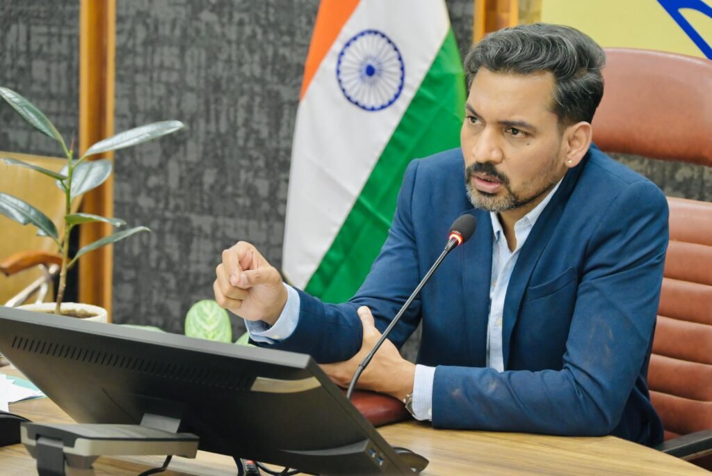DM Dr. Ashish Chauhan takes strict action regarding road safety; ‘black spots’ to be made safe