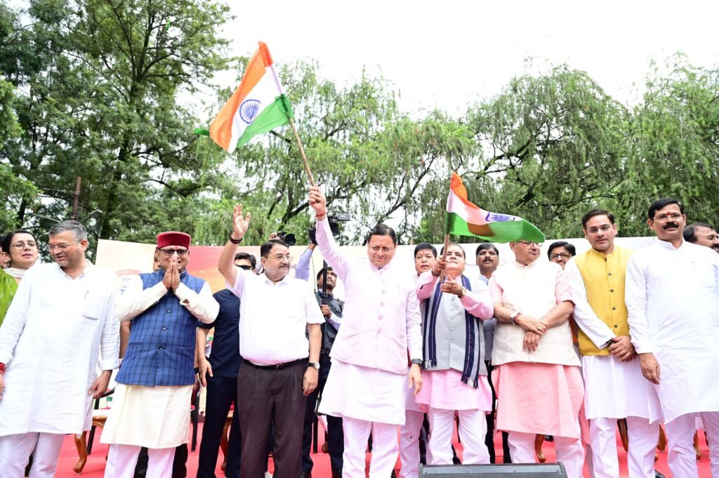 Har Ghar Tiranga’ Yatra: CM Dhami Participates