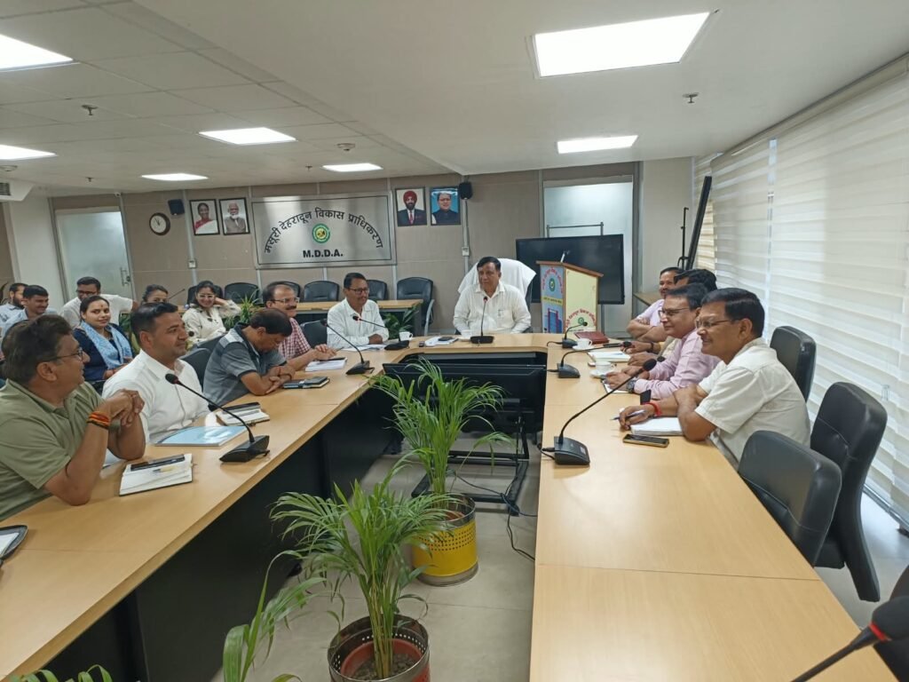 MDDA Meeting: Cityscape to transform by October 15; technology to monitor illegal construction