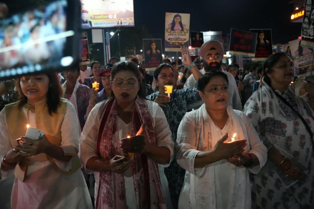Ankita Bhandari Death Anniversary: Mahila Congress Holds Candle March