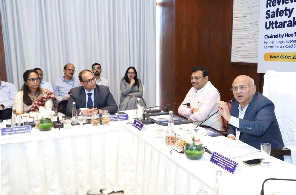 Review of Road Safety in Uttarakhand: Directives Issued to Make Districts ‘Zero Fatality Districts’