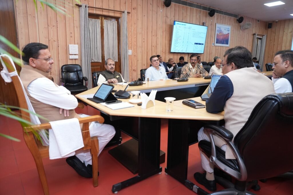 Chief Minister reviews UPCL and PTCUL; emphasizes financial reforms and recovery of outstanding dues